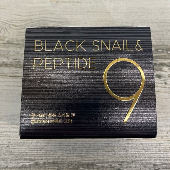 NEW IN BOX Farmstay Black Snail Mucin & Peptide 9 Perfect Cream Deep Nourishing - Picture 4 of 8